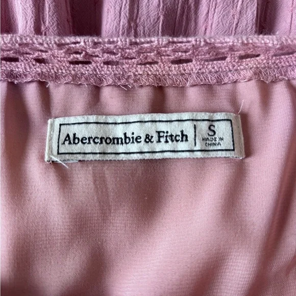 Abercrombie&Fitch x Teenvogue/Coachella Inspired Tiered Embroidered Lace Small - Picture 13 of 14